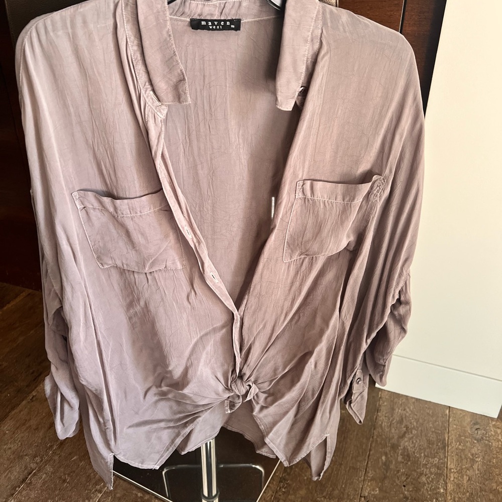 Maven West Mauve Blouse